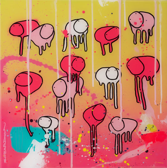 RAINING COWS "Miami Sunset"