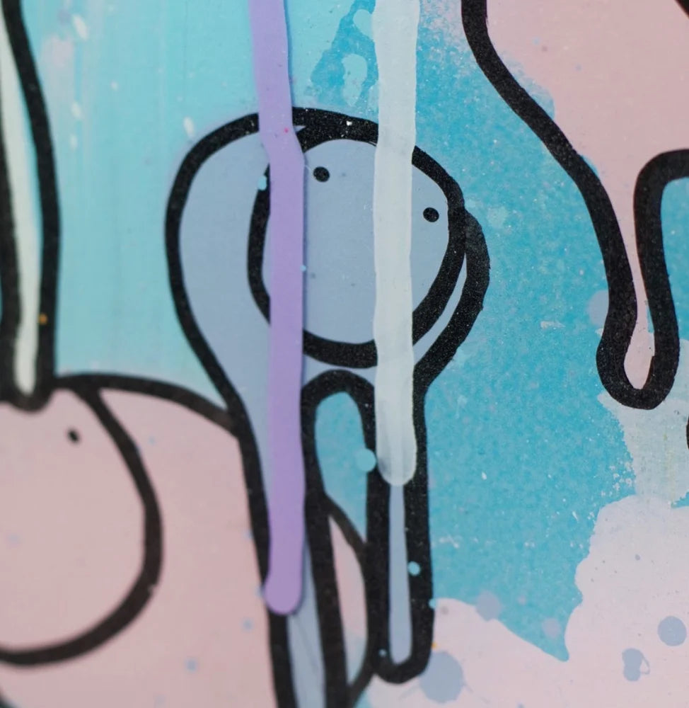 RAINING COWS “Pastel Sky"